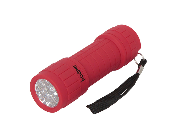 Mini lampe torche LED rouge - 27 lm - Brico Dépôt