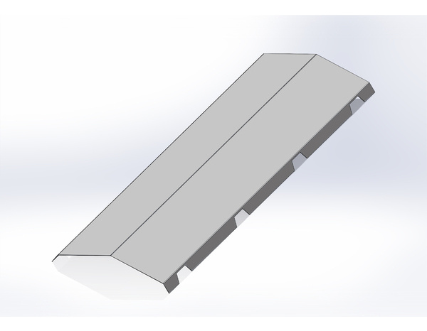Faîtière crantée pour bac acier - Ardoise - Bacacier - Brico Dépôt