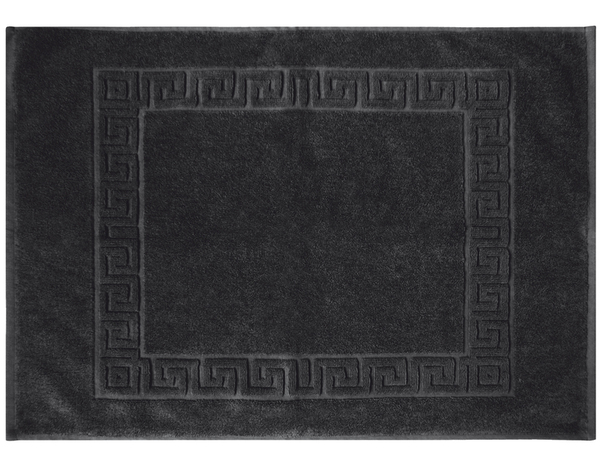 Tapis de bain "Tendance" noir 50 x 70 cm - Brico Dépôt