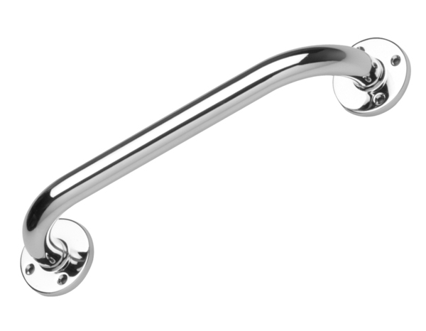 Barre de maintien chromé - P. 9 cm x H. 6,5 x EP. 2,5 cm x l. 30 cm - Brico Dépôt