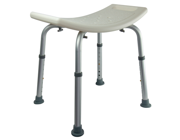 Tabouret de douche - P. 44 cm x H. 42 à 60 cm x l. 51 cm - Brico Dépôt