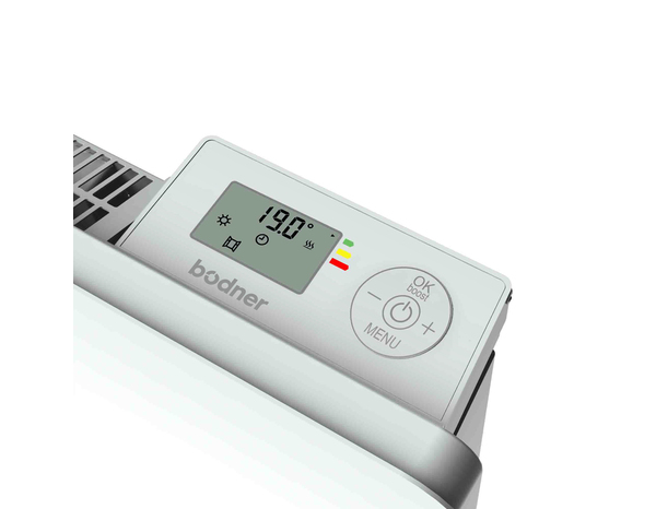 Radiateur acier "Jaina" blanc - 1 000 W - Brico Dépôt