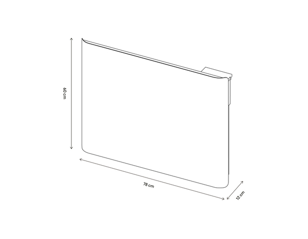 Radiateur à double cœur de chauffe "Terencia" - 2 000 W - Brico Dépôt