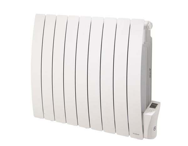 Radiateur galbé à inertie fluide "Vlada" - 1 500 W - Brico Dépôt