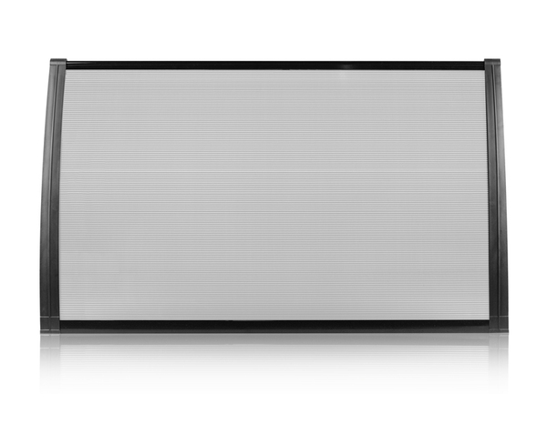 Marquise transparente en polycarbonate "Clear" 120 x 70 cm - Brico Dépôt