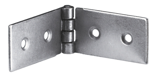 2 charnières de lit en acier décapé 80x20x1,2 mm - Handix - Brico Dépôt