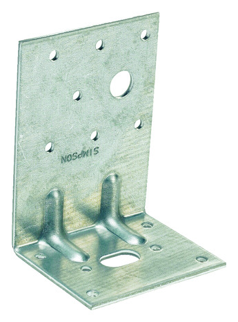Équerre mixte renforcée - 105 x 105 x 90 mm Ép. 3 mm - Simpson - Brico Dépôt