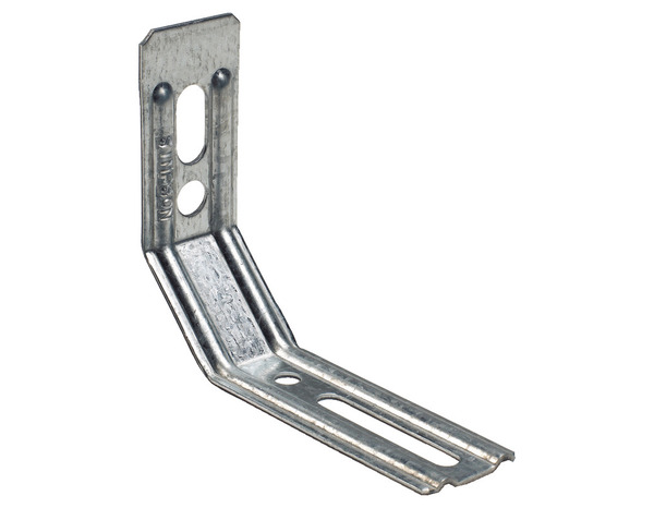 Équerre nervurée à pan coupé - 105 mm - Simpson - Brico Dépôt