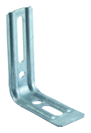 Équerre nervurée droite 80x70x30 mm Ép. 1,5 mm - Simpson - Brico Dépôt