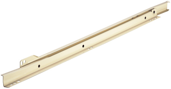 Coulisses à galets acier époxy blanc 450 mm - Brico Dépôt