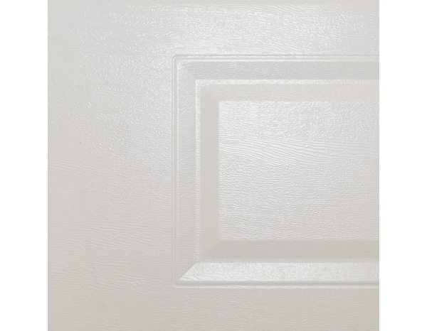 Porte de garage sectionnelle motorisée - Blanche - 200 x 240 cm - Brico Dépôt