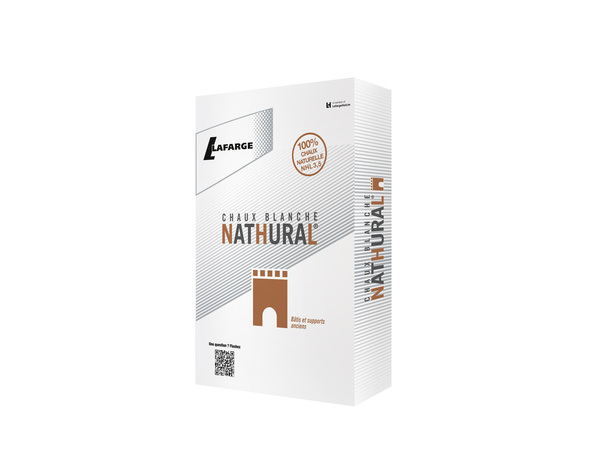 Chaux blanche Nathural NHL 3,5 - 25 kg. - Brico Dépôt