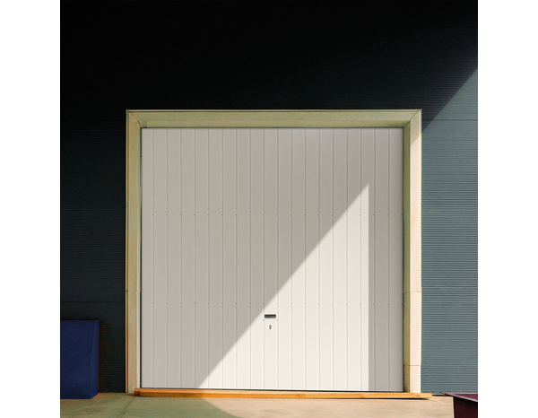 Porte de garage basculante 200 x 240 cm blanche - GoodHome - Brico Dépôt