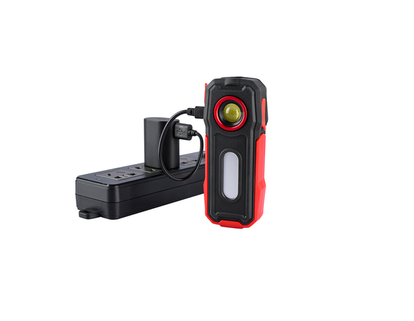 Torche LED 300 LM rechargeable multifonction USB - Brico Dépôt