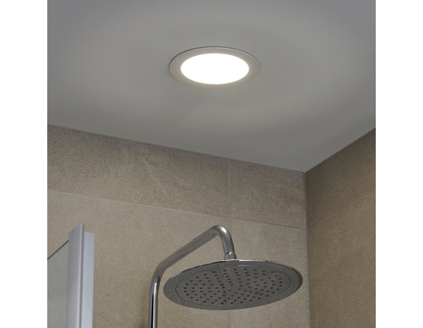 Spot LED "Karluk" blanc IP65 - 850 lm - Colours - Brico Dépôt