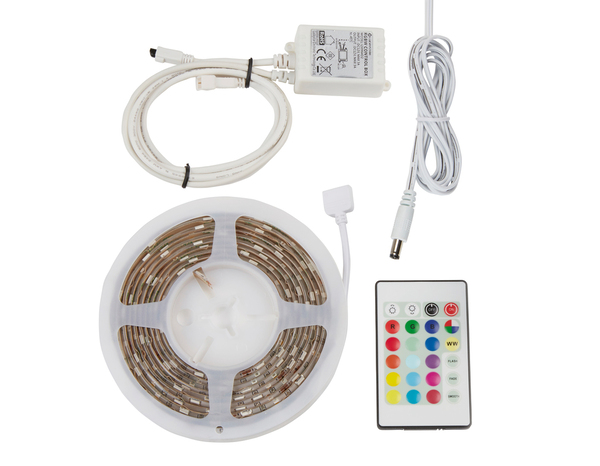 Kit ruban LED "Driggs" - 400 lm - 3 m - Colours - Brico Dépôt