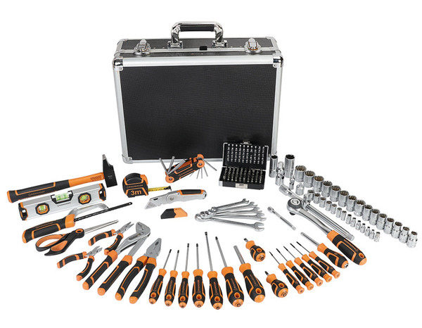 Malette en aluminium 45x34x16 cm de 120 pièces - MAGNUSSON - Brico Dépôt