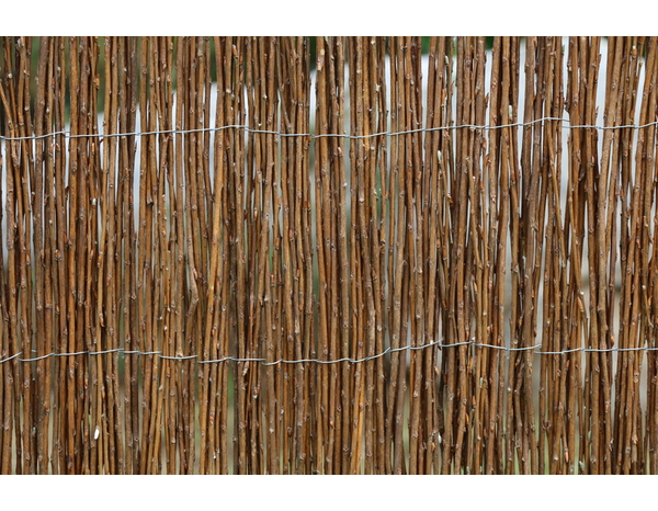 Canisse en osier fendu 1,5 x 3 m coloris  - Brico Dépôt