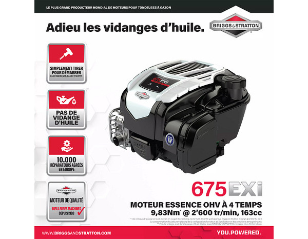 Tondeuse thermique auto tractée 163 cm3 - Titan - Brico Dépôt