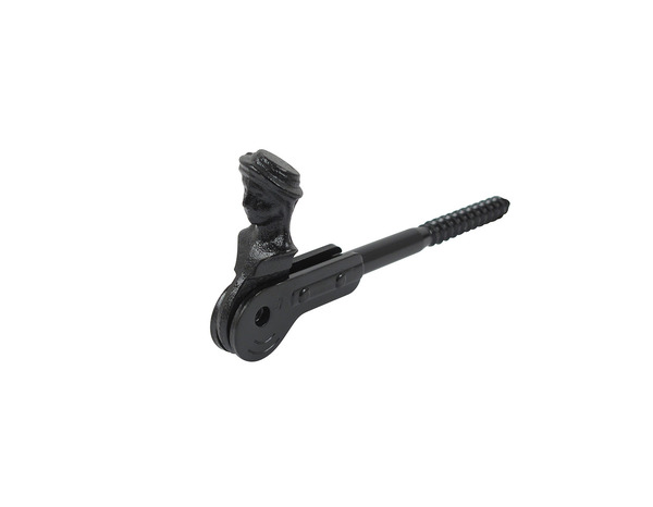 Arrêt acier pour volet modèle tête de bergère à visser L : 115 mm - AFBAT - Brico Dépôt