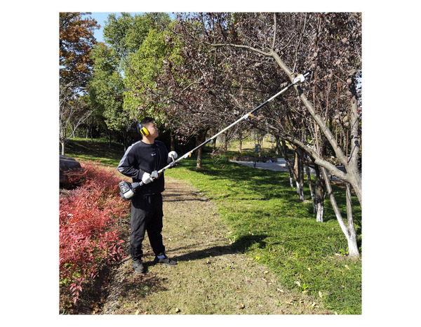 Outil multifonction 5 en 1 avec perche - 26 CC - Titan - Brico Dépôt