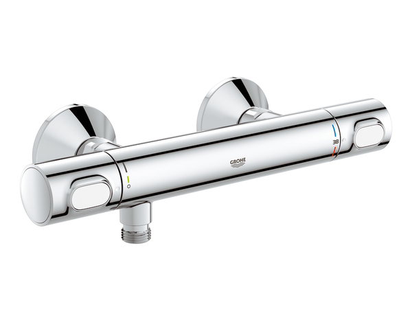 Mitigeur douche thermostatique "Precision Flow" - Grohe - Brico Dépôt