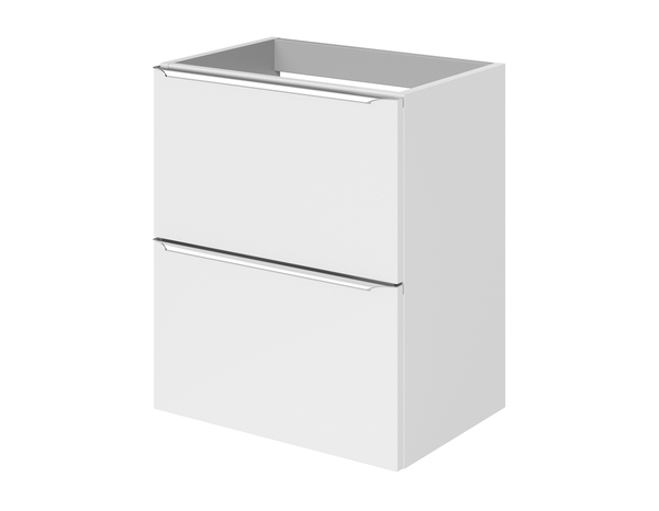 Meuble sous vasque à suspendre blanc "Idalie" L. 50 x H. 60  x P. 36 cm - Cooke and Lewis - Brico Dépôt