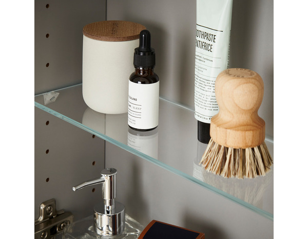 Rangement mural blanc Idalie L. 60 x H. 90 x P. 15 cm - Cooke and Lewis - Brico Dépôt