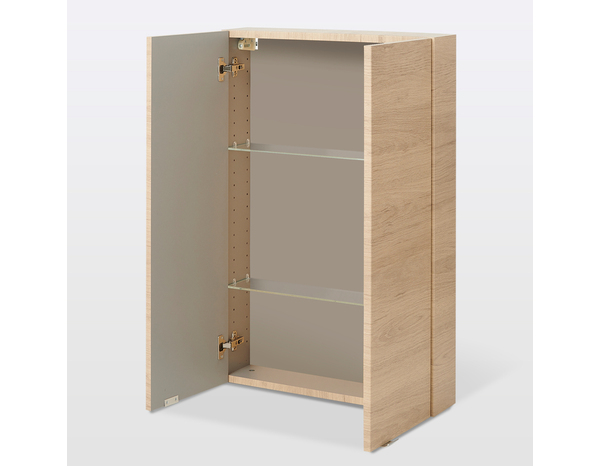 Rangement mural chêne Idalie L. 60 x H. 90 x P. 15 cm - Cooke and Lewis - Brico Dépôt