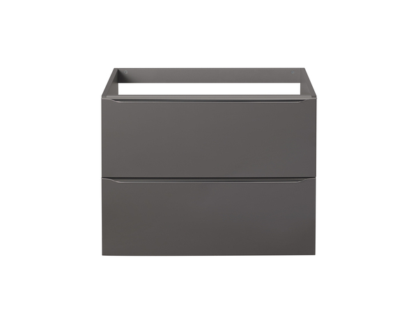 Meuble sous vasque à suspendre gris taupe Idalie L. 80 x H. 60 x P. 45 cm - Cooke and Lewis - Brico Dépôt