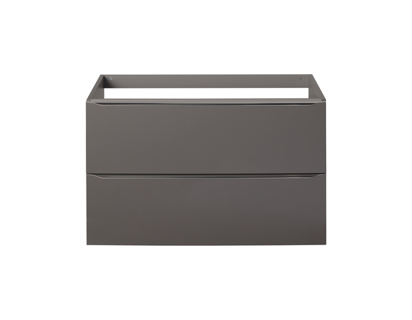 Meuble sous vasque à suspendre gris taupe Idalie L. 100 x H. 60 x P. 45 cm - Cooke and Lewis - Brico Dépôt