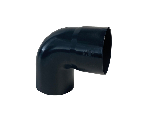Coude 87° Mâle/Femelle pour gouttière PVC gris anthracite Ø 80 - First - Brico Dépôt