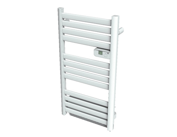 Sèche-serviettes avec barres plates "Melor" 500 W + Soufflerie 1 000 W - Brico Dépôt