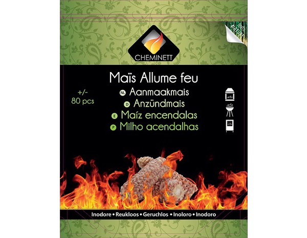 Allume feu Maïs - Sac de 1 kg - Pyrofeu - Brico Dépôt
