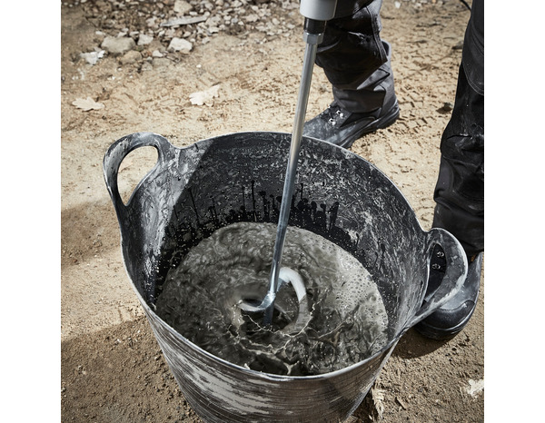 Malaxeur M14 600 x120 mm, adapté pour adhésif, ciment et mortier - Erbauer - Brico Dépôt