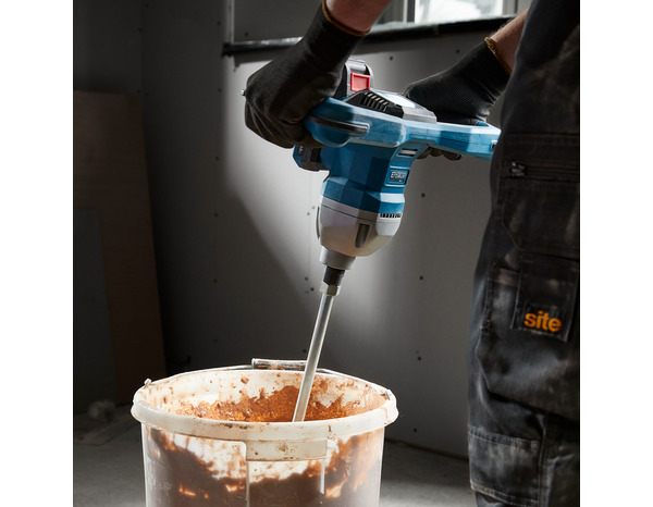 Malaxeur sans fil 18 V - poignée souple - Erbauer - Brico Dépôt