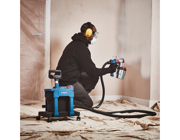 Pistolet à peinture basse pression 800 W - Erbauer - Brico Dépôt