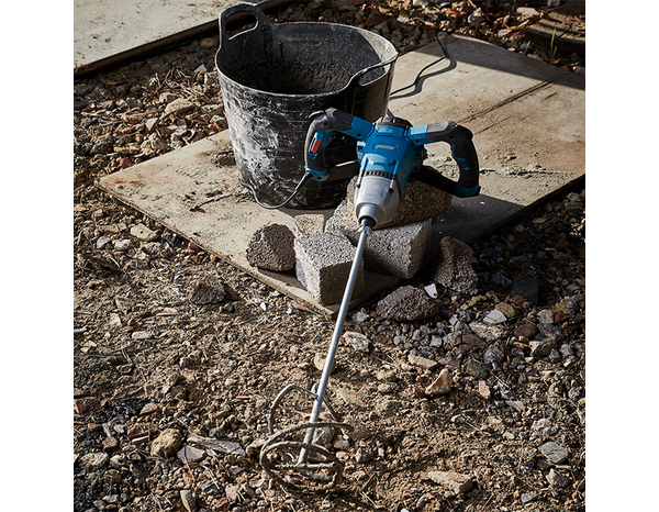 Malaxeur puissant de 1600 W  pour mélange maximum 120 L - Erbauer - Brico Dépôt