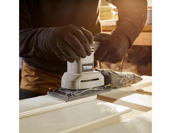Ponceuse multifonction filaire 200 W - Titan - Brico Dépôt