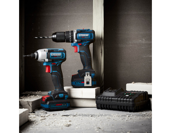 Batterie 12 V 6,0 Ah - EHPB12-Li-6 Erbauer - Erbauer - Brico Dépôt