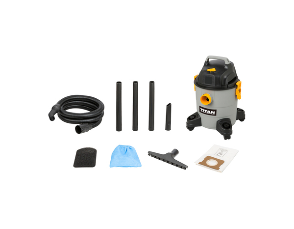 Aspirateur sec et humide filaire 1300 W - Titan - Brico Dépôt