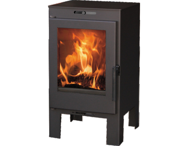 Poêle à bois "Alina" 6,3 kW. - H. 68 x L. 44,3 x P. 36 cm. - Panadero - Brico Dépôt