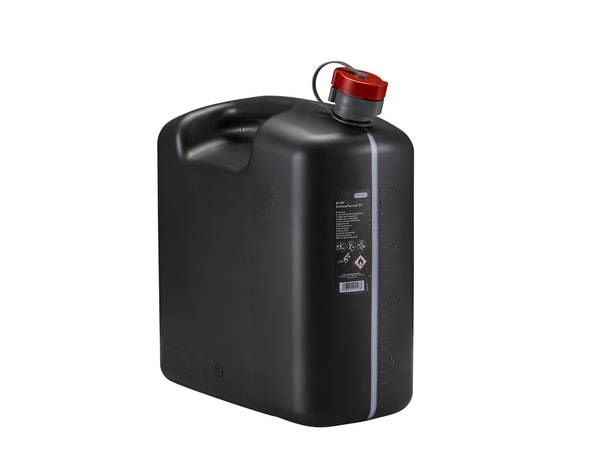 Jerrycan en polyéthylène noir avec bec flexible - 20 L - Brico Dépôt