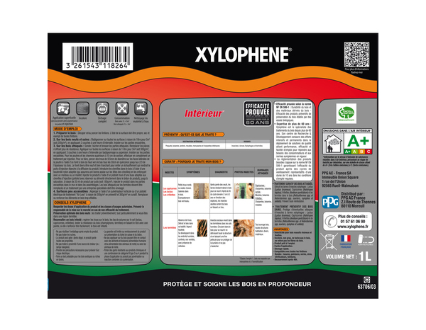 Traitement bois pour poutre et charpente 20 L - Xylophene - Brico Dépôt