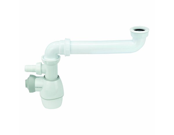 Siphon lavabo ajustable - 32/40 mm - Wirquin - Brico Dépôt