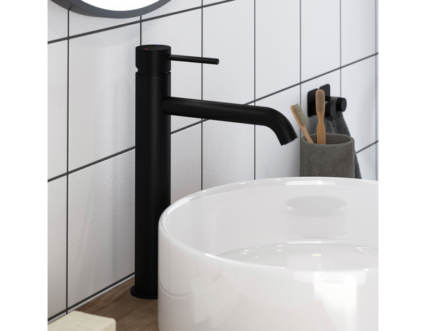 Mitigeur lavabo XL noir "Livie" - Cooke and Lewis - Brico Dépôt