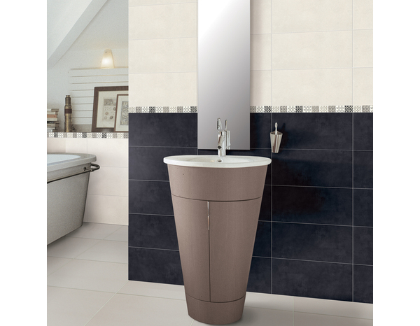 Carrelage mural "Horace" blanc - l. 20 x L. 50 cm - Cooke and Lewis - Brico Dépôt