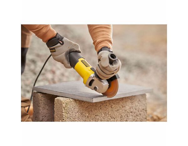 Meuleuse d'angle filaire 1100 W  D.125 mm - FMEG225VS-QS - Stanley Fatmax - Brico Dépôt