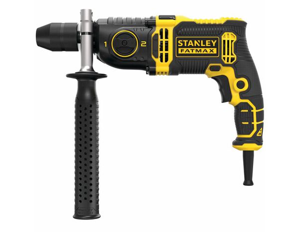 Perceuse à percussion filaire 2 vitesses - 1100 W - Stanley Fatmax - Brico Dépôt