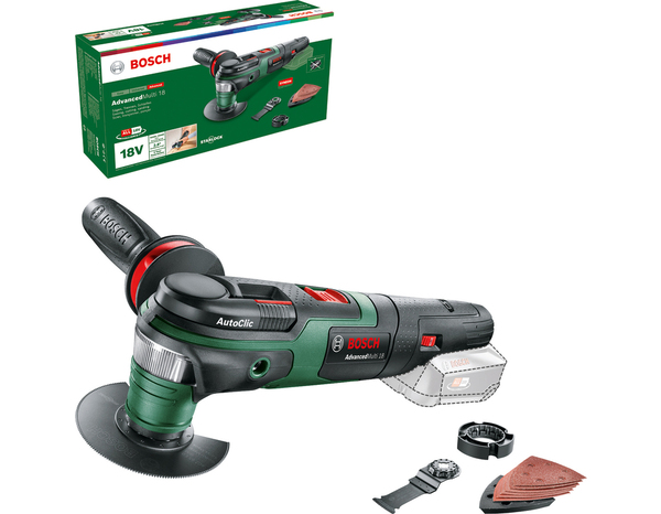 Outil multifonction sans-fil AdvancedMulti 18 sans batterie - Bosch - Brico Dépôt